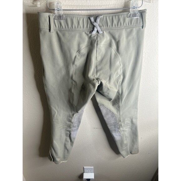 ROMFH English Riding Breeches Ladies 28R Long Knee Patch Stretch - Picture 11 of 16